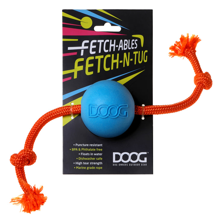 The Fetchables - Fetch & Tug ball  (Blue)