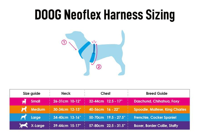 Neoflex Soft Harness - (Neon High Vis) Lady