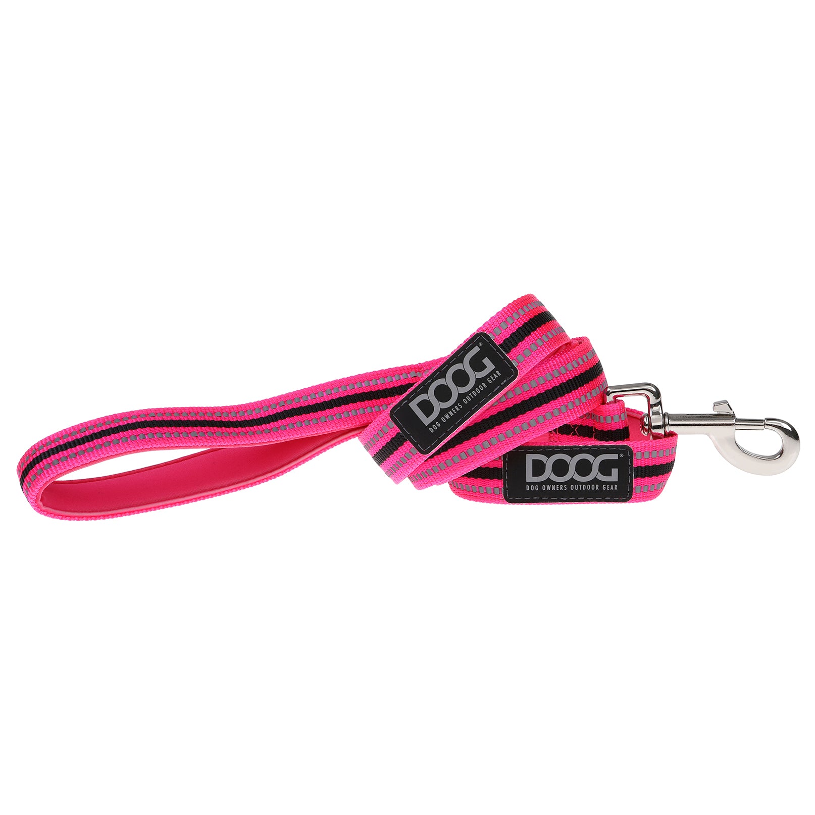 Neoprene Dog Lead - (Neon High Vis) Lady