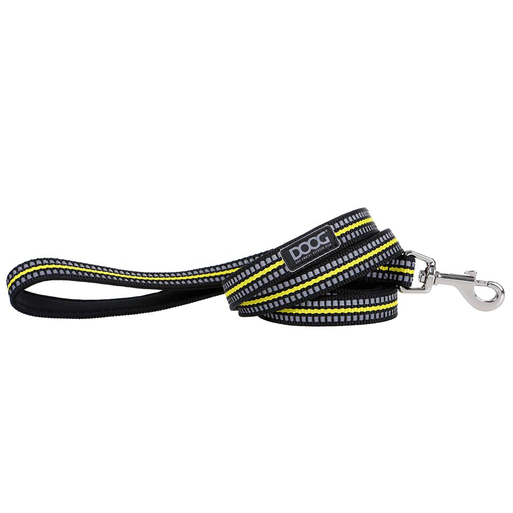 Neoprene Dog Lead - (Neon High Vis) Bolt