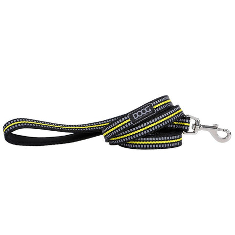 Neoprene Dog Lead - (Neon High Vis) Bolt