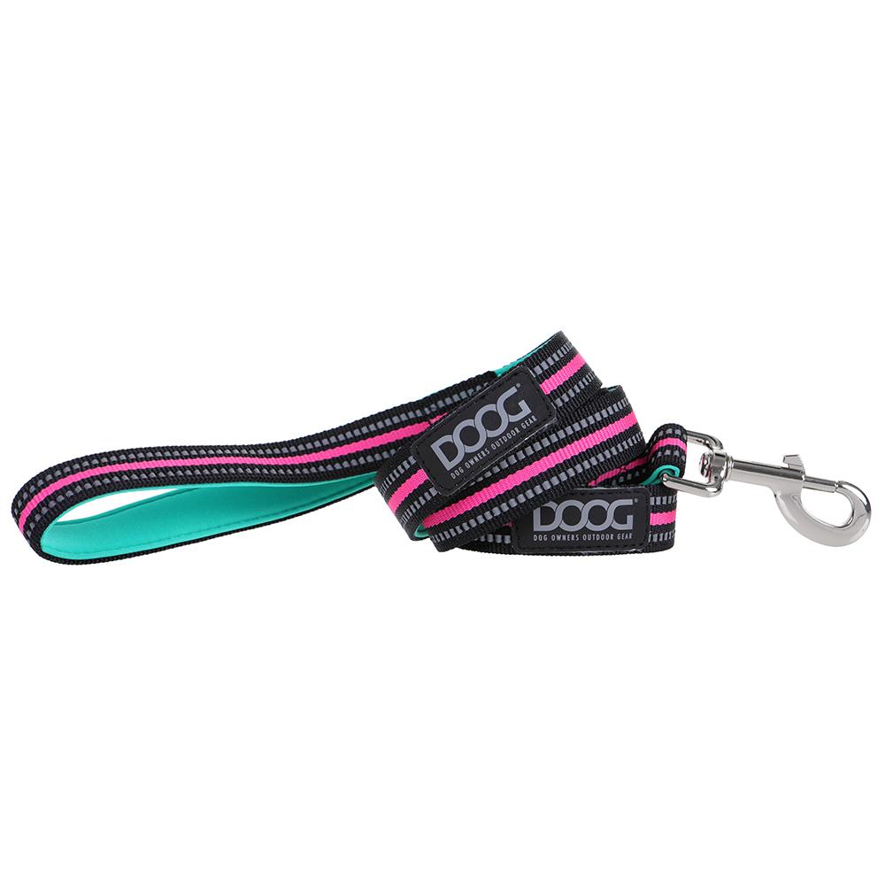 Neoprene Dog Lead - (Neon High Vis) Rin Tin Tin