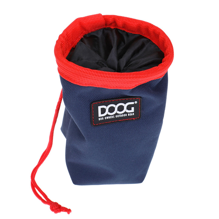 Good Dog Treat Pouch - Navy & Red (Small)